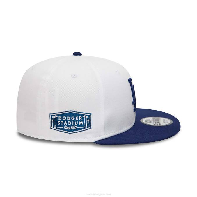 New Era la dodgers crown patches witte 9fifty snapback pet BT242073