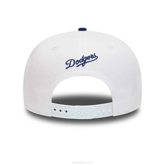 New Era la dodgers crown patches witte 9fifty snapback pet BT242073