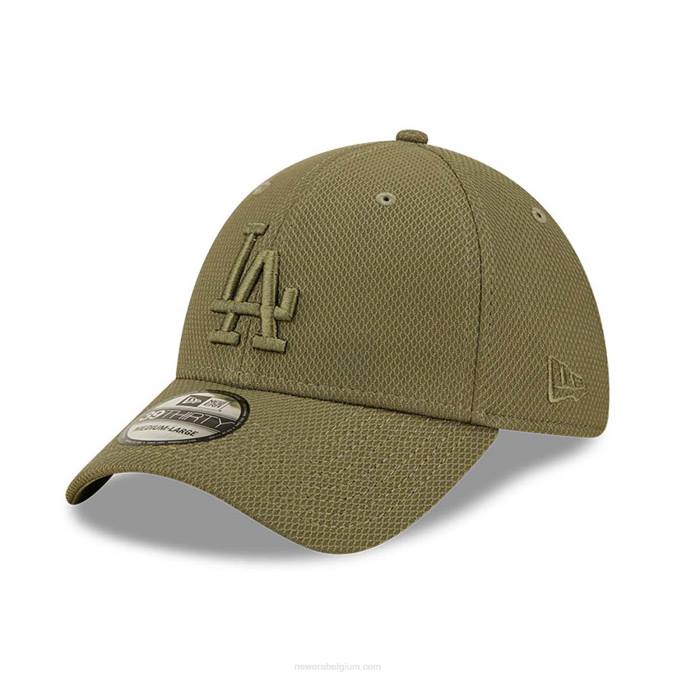New Era la dodgers diamond era groene 39thirty stretch fit pet BT242156