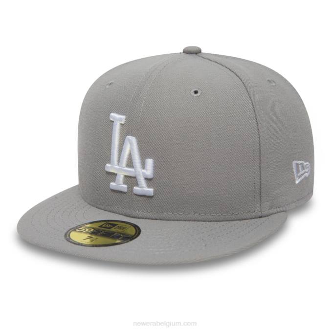 New Era la dodgers essential grey 59fifty pet BT24242