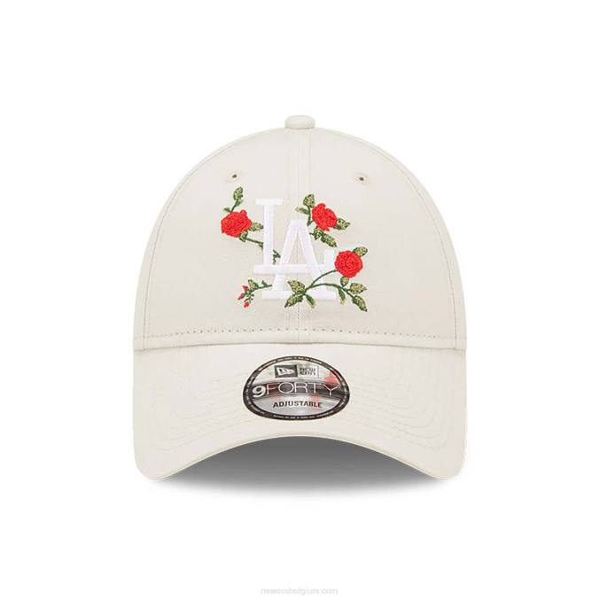 New Era la dodgers flower stone 9forty verstelbare pet BT241567
