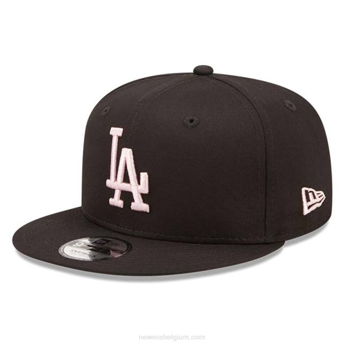 New Era la dodgers league essentiële zwarte 9fifty snapback pet BT241936