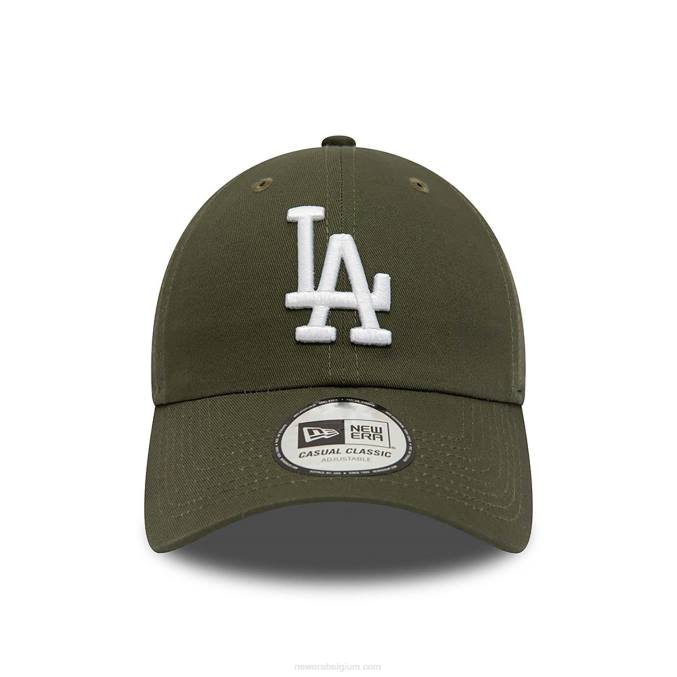 New Era la dodgers league essential green 9twenty verstelbare pet BT242263