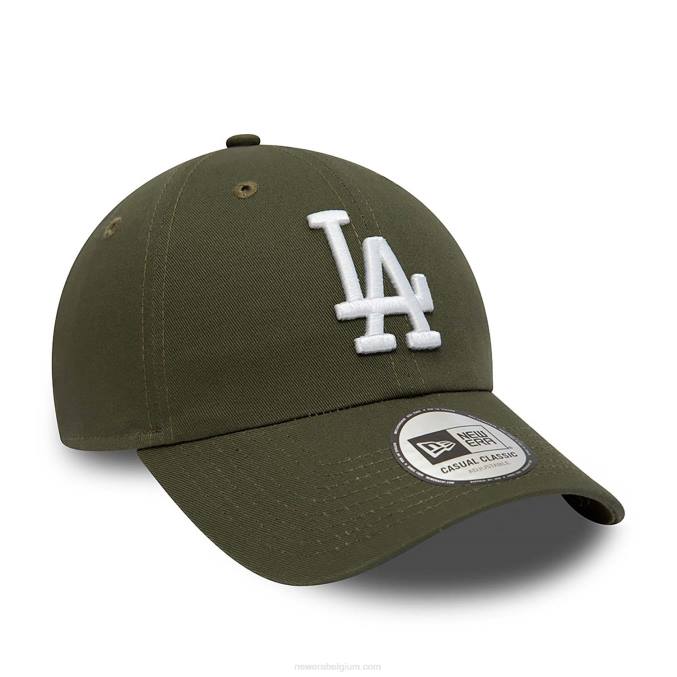 New Era la dodgers league essential green 9twenty verstelbare pet BT242263