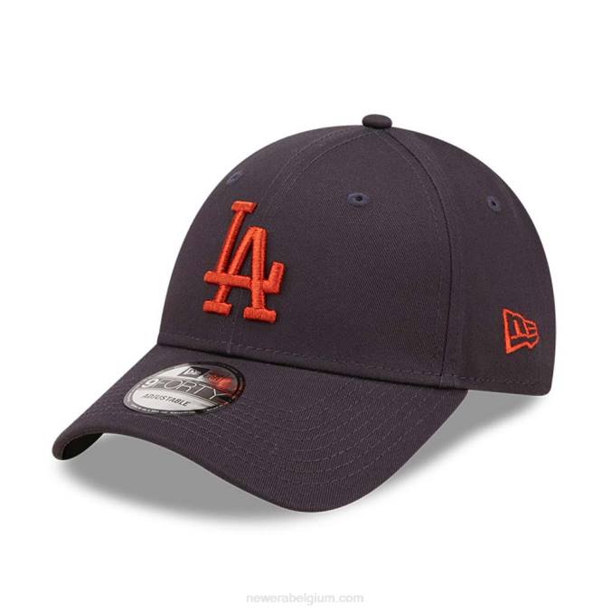 New Era la dodgers league essential navy 9forty verstelbare pet BT241600