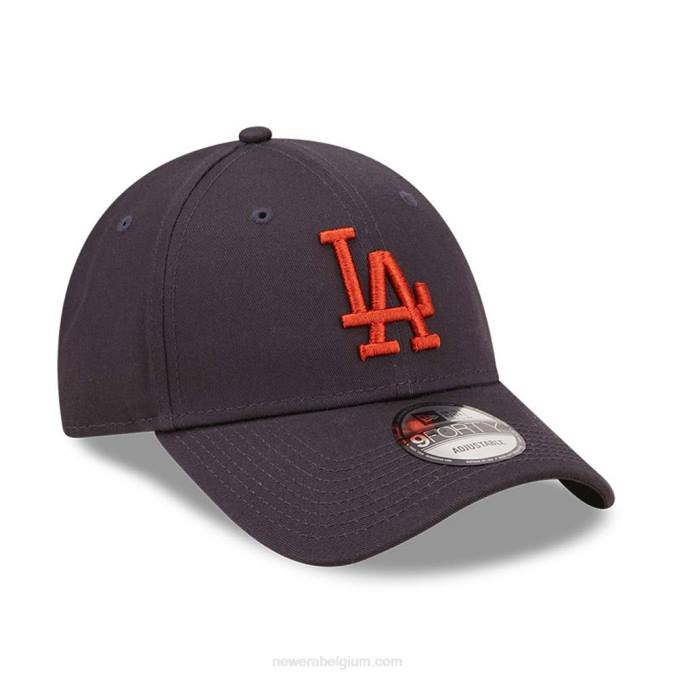 New Era la dodgers league essential navy 9forty verstelbare pet BT241600