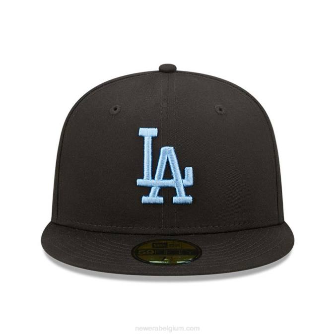 New Era la dodgers league essential zwarte 59fifty pet BT24805