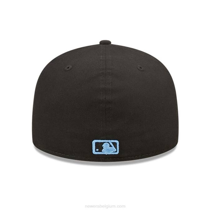 New Era la dodgers league essential zwarte 59fifty pet BT24805