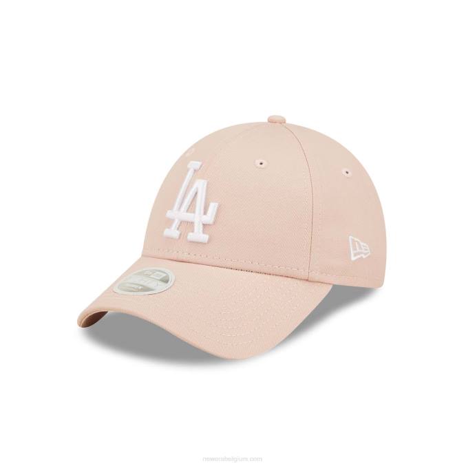 New Era la dodgers league essentials roze 9forty verstelbare pet voor dames BT241570