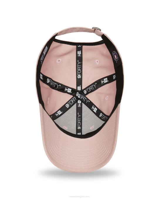 New Era la dodgers league essentials roze 9forty verstelbare pet voor dames BT241570