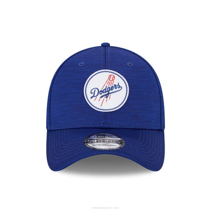 New Era la dodgers mlb clubhouse blauwe 39thirty stretch fit pet BT242177
