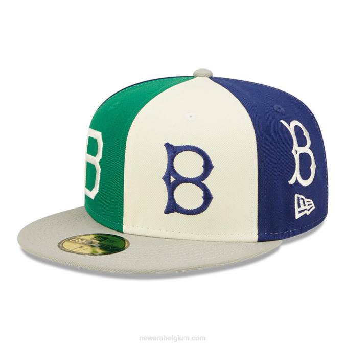 New Era la dodgers mlb logo pinwheel 59fifty getailleerde pet BT24181