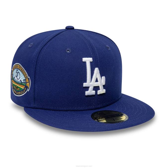New Era la dodgers national league stadium donkerblauwe 59fifty getailleerde pet BT24628