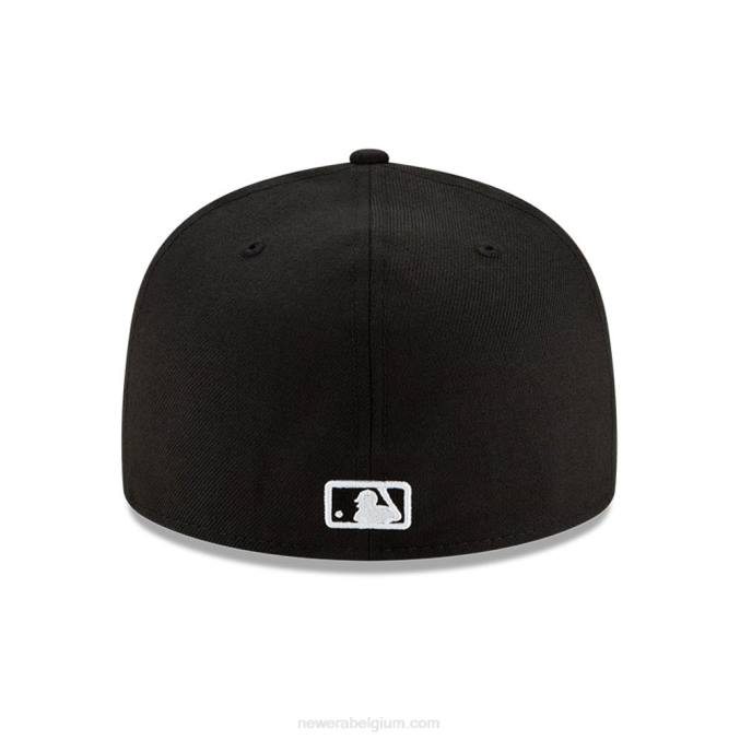 New Era la dodgers paper planes x mlb zwarte 59fifty getailleerde pet BT241117