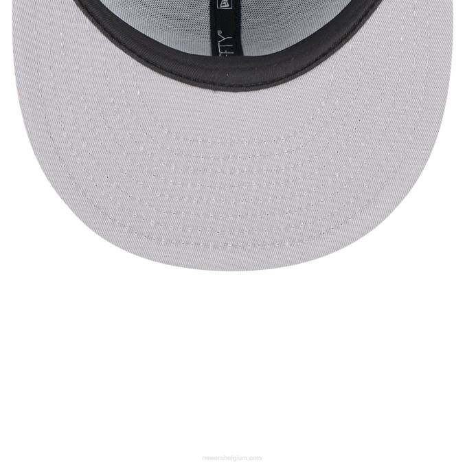New Era la dodgers planetary zwarte 59fifty getailleerde pet BT24256