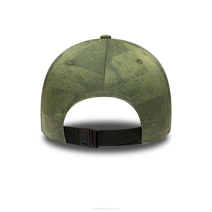 New Era la dodgers print groen 9forty verstelbare pet BT241659