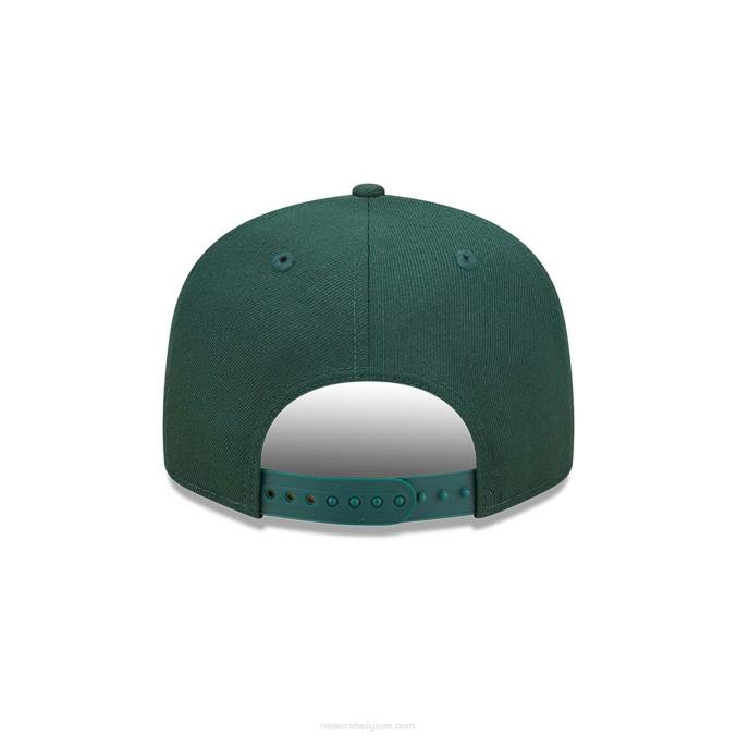 New Era la dodgers repreve donkergroene 9fifty snapback pet BT242030