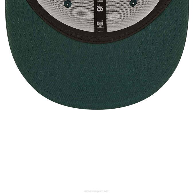 New Era la dodgers repreve donkergroene 9fifty snapback pet BT242030