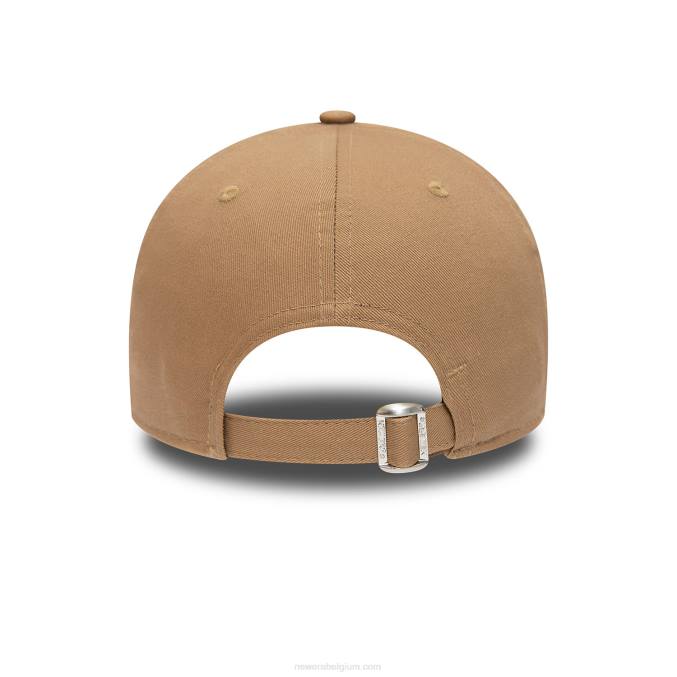 New Era la dodgers seizoensbruine 9forty verstelbare pet BT241734