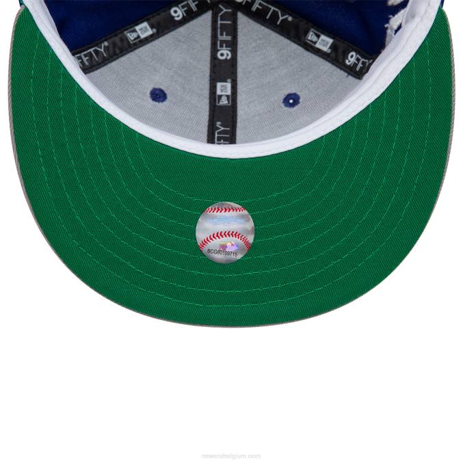 New Era la dodgers side font blauwe 9fifty snapback pet BT241956
