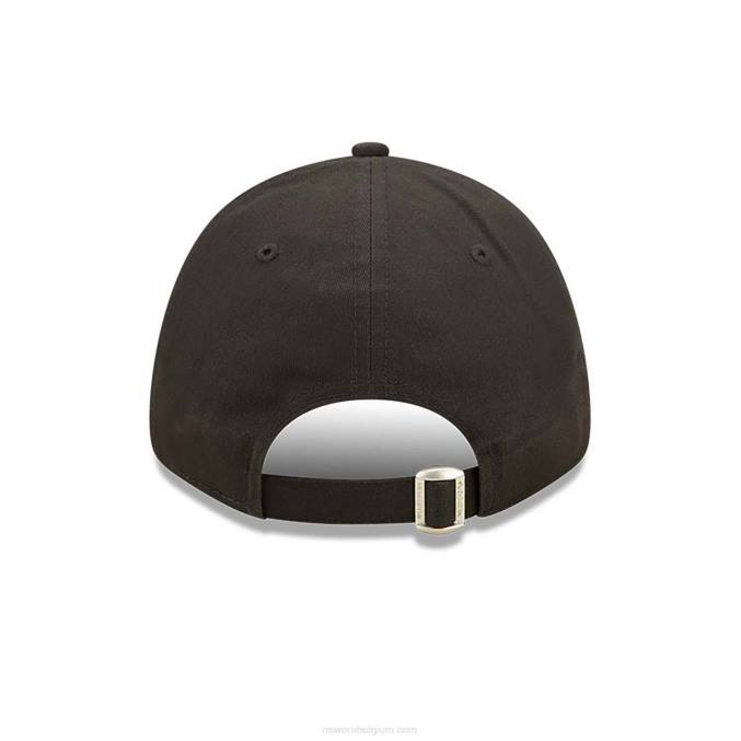 New Era la dodgers team outline zwarte 9forty verstelbare pet BT241603