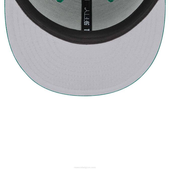 New Era la dodgers zodiac groen 59fifty getailleerde pet BT2468