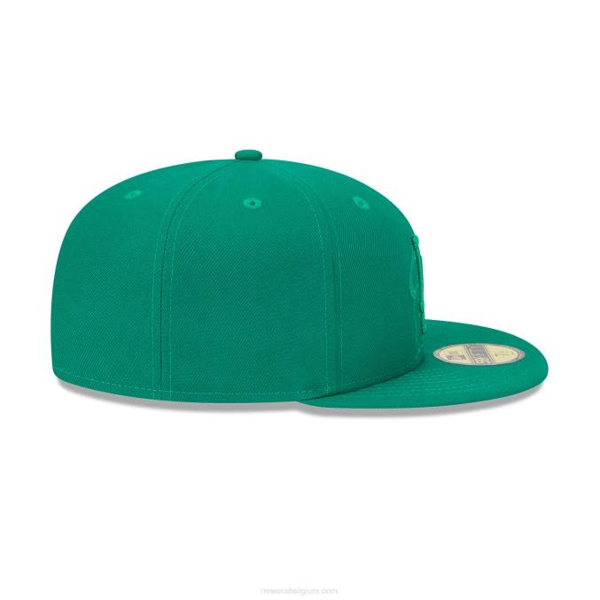 New Era la dodgers zodiac groen 59fifty getailleerde pet BT2468