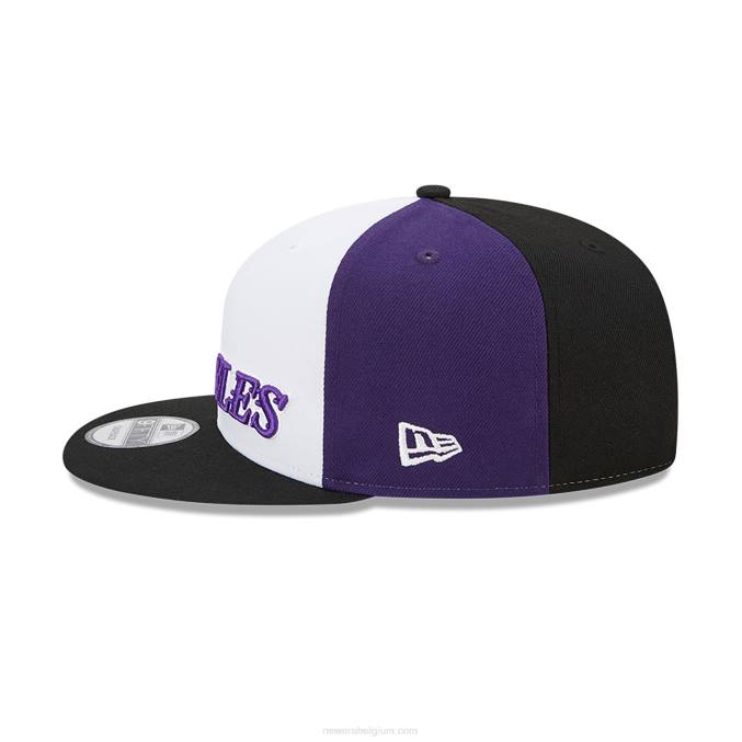 New Era la lakers authentics city edition witte 9fifty snapback pet BT242038