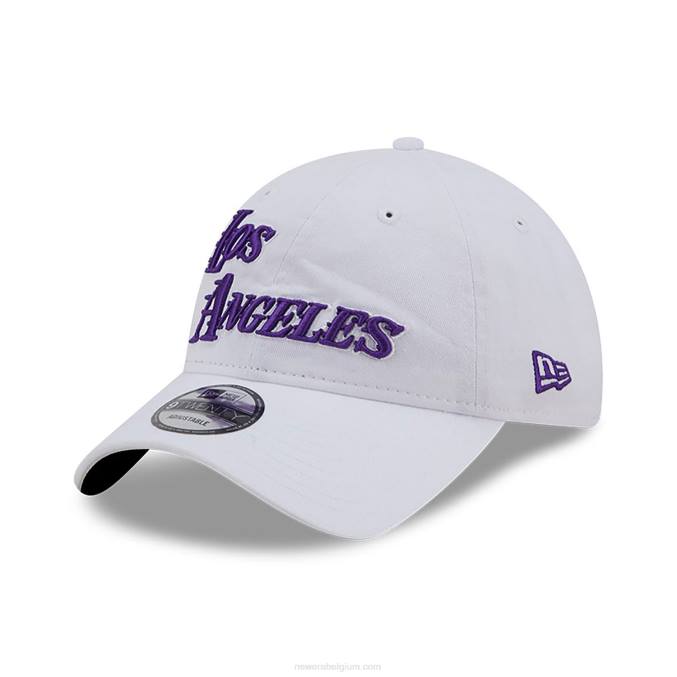 New Era la lakers authentics city edition witte 9twenty verstelbare pet BT242216