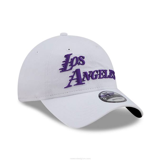 New Era la lakers authentics city edition witte 9twenty verstelbare pet BT242216