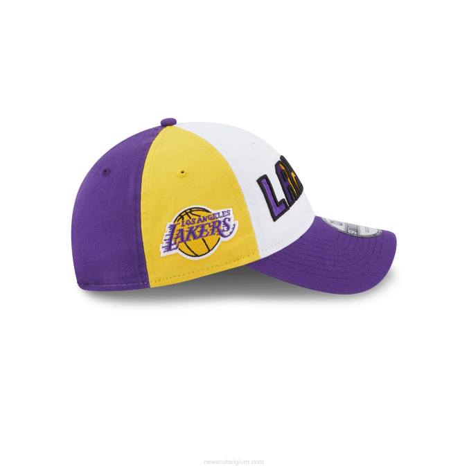 New Era la lakers nba back half purple 9twenty verstelbare pet BT242224