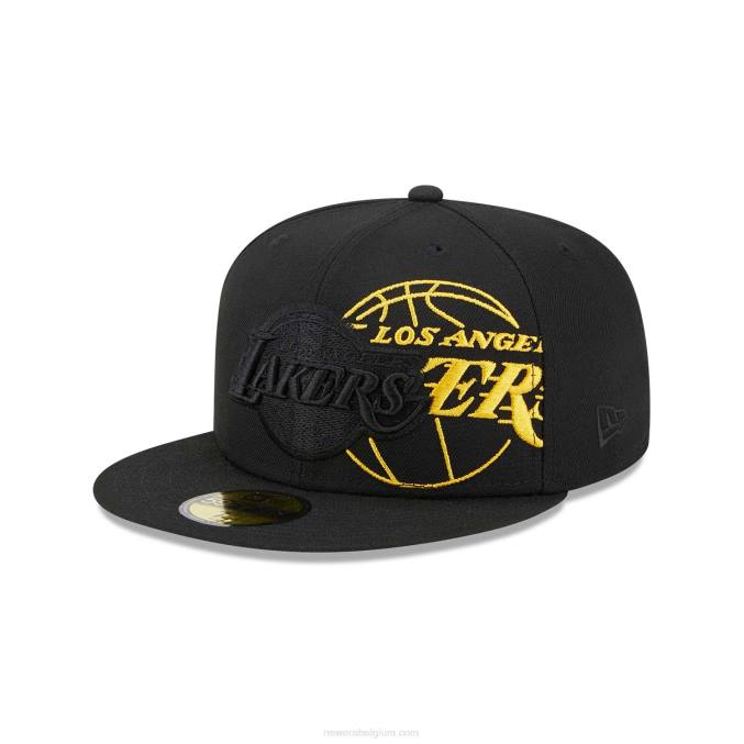 New Era la lakers nba elements zwarte 59fifty pet BT241228