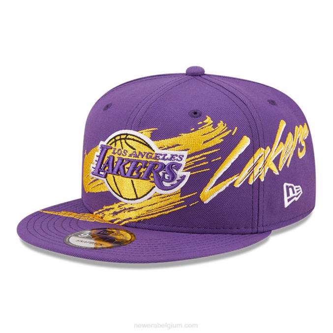 New Era la lakers nba sweep paarse 9fifty snapback pet BT242120
