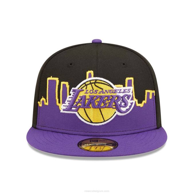 New Era la lakers nba tip off 2022 zwarte 59fifty getailleerde pet BT241129