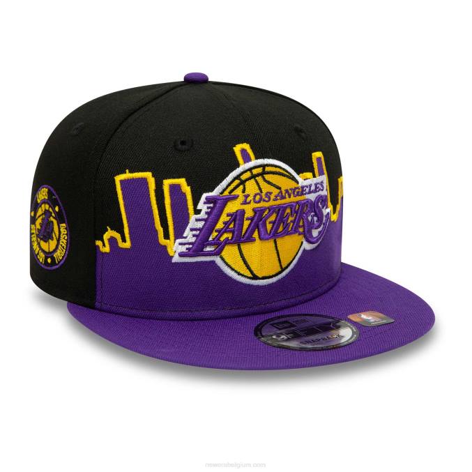New Era la lakers nba tip off 2022 zwarte 9fifty snapback pet BT242118