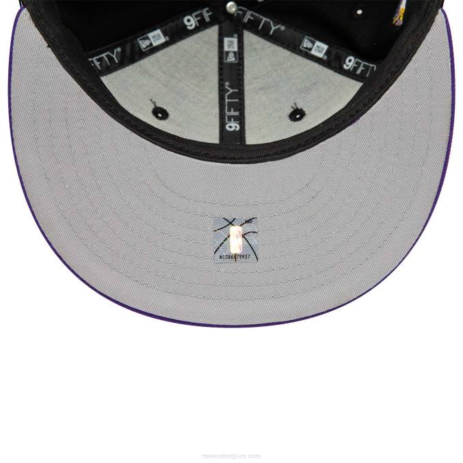 New Era la lakers nba tip off 2022 zwarte 9fifty snapback pet BT242118