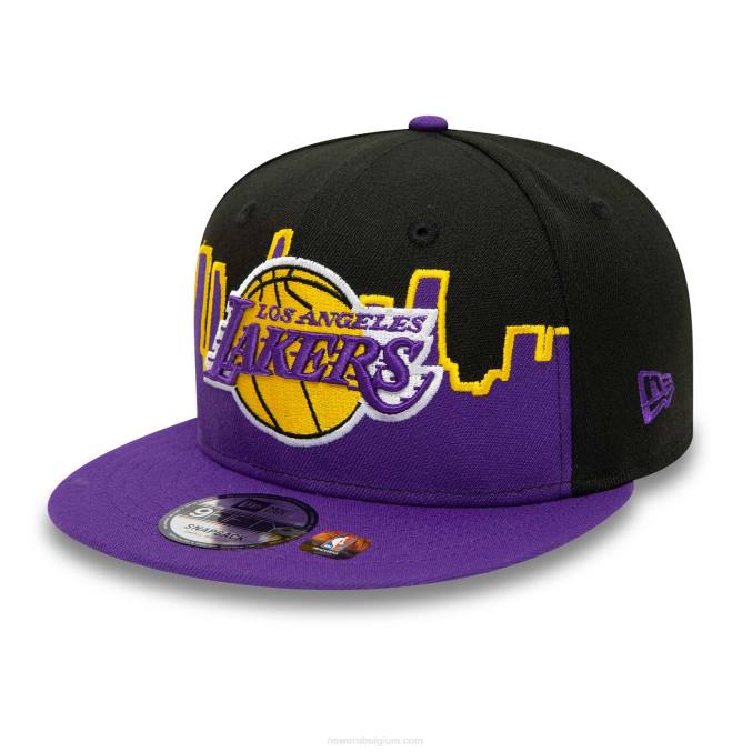 New Era la lakers nba tip off 2022 zwarte 9fifty snapback pet BT242118