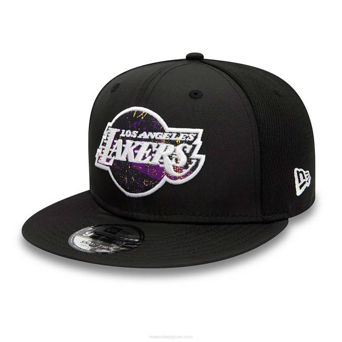 New Era la lakers print infill zwarte 9fifty snapback cap BT242136
