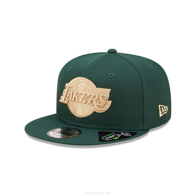 New Era la lakers repreve donkergroene 9fifty snapback pet BT242057