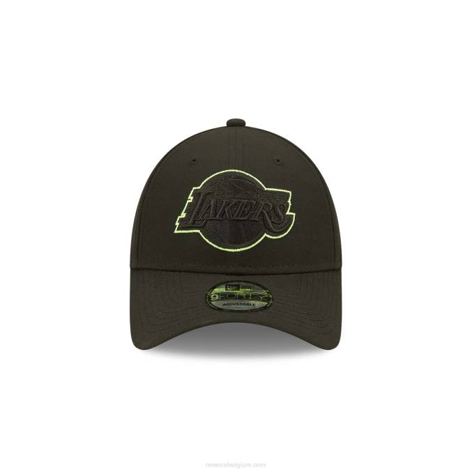 New Era la lakers repreve neon zwarte 9forty verstelbare pet BT241605
