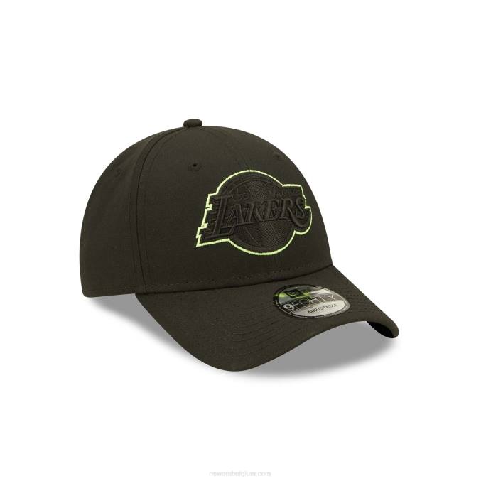 New Era la lakers repreve neon zwarte 9forty verstelbare pet BT241605