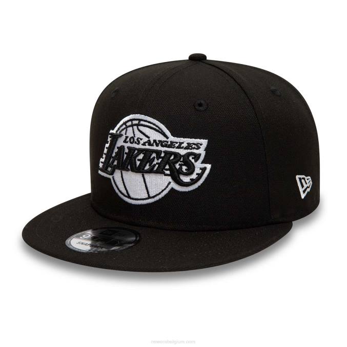New Era la lakers zwarte 9fifty snapback pet BT242007