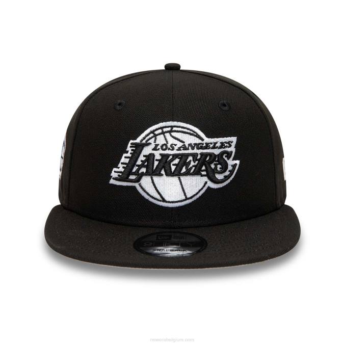 New Era la lakers zwarte 9fifty snapback pet BT242007