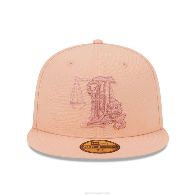 New Era lakeland tigers zodiac roze 59fifty getailleerde pet BT24980