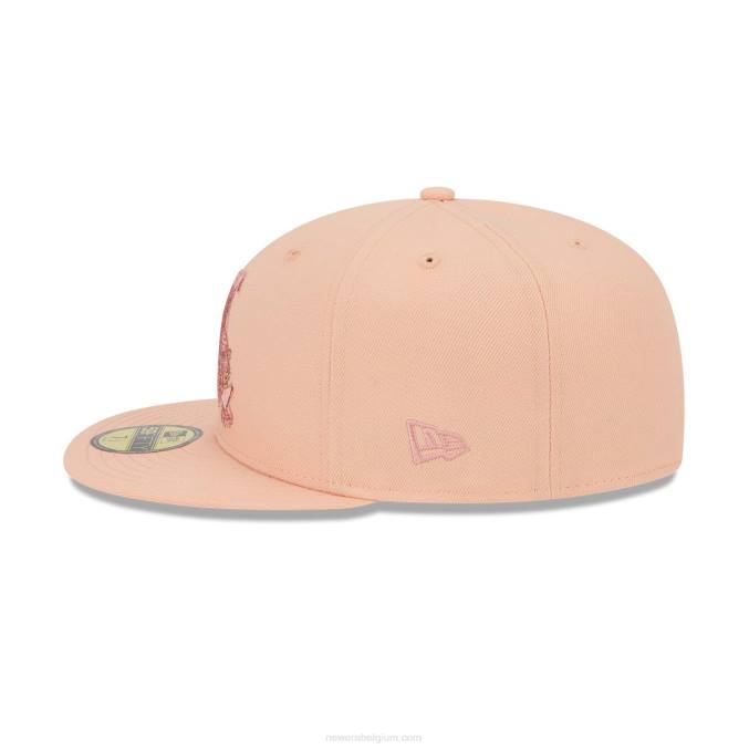 New Era lakeland tigers zodiac roze 59fifty getailleerde pet BT24980