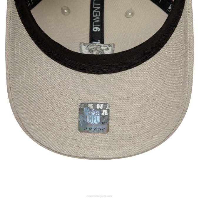 New Era las vegas raiders mini logo 9twenty verstelbare verstelbare pet BT242246