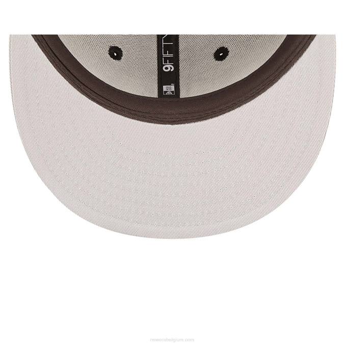 New Era las vegas raiders team patch zwarte 9fifty snapback pet BT242098