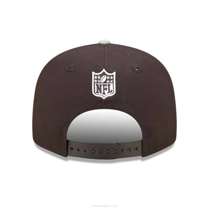 New Era las vegas raiders team patch zwarte 9fifty snapback pet BT242098