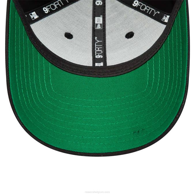 New Era las vegas raiders team side patch zwarte 9forty verstelbare pet BT241778