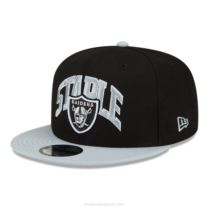 New Era las vegas raiders x nietje zwarte 9fifty snapback pet BT242014